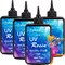 JDiction UV Resin, 500g Upgrade Ultraviolet Epoxy Resin Crystal Clear Hard Glue Solar Cure Sunlight Activated Resin Kit for Handmade Jewelry, DIY Craft Decoration, Casting and Coating